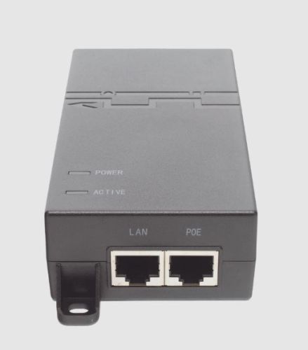 Inyector PoE estándar 802.3at Gigabit 30w
