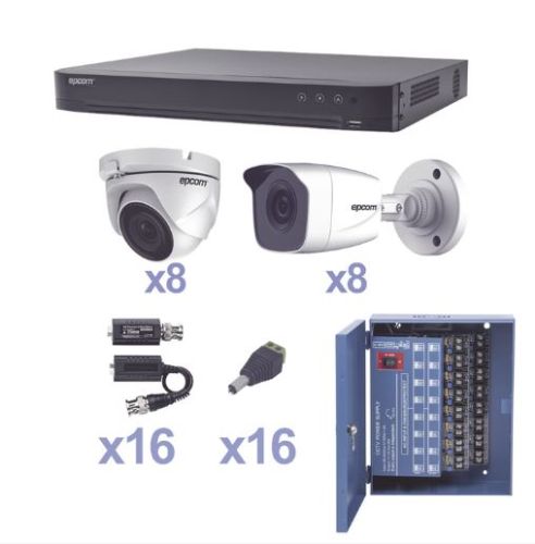 KIT TurboHD 1080p / DVR 16 Canales
