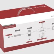 Kit de Videoportero IP Poe Estandar con llamada a App de Smartphone (HikConnect) / Apertura con tarjeta MIFARE / Frente de calle IK08 & IP65 / Soporta 2 puertas