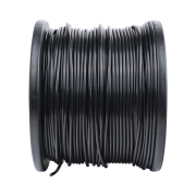 Bobina de 1000 ft ( 305 m ) Cat5e con gel para exterior, color Negro