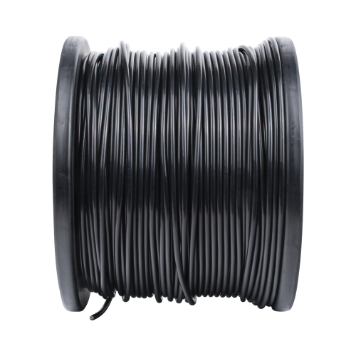 Bobina de 1000 ft ( 305 m ) Cat5e con gel para exterior, color Negro