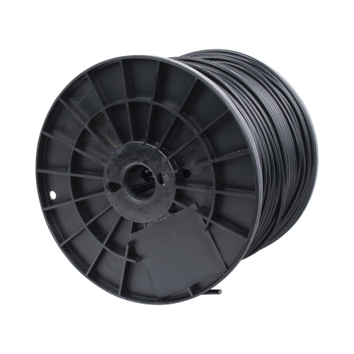Bobina de 1000 ft ( 305 m ) Cat5e con gel para exterior, color Negro