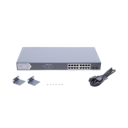 Switch Gigabit PoE+ / Administrable / 16 puertos 10/100/1000 Mbps PoE+