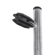 Poste de esquina para cerco eléctrico