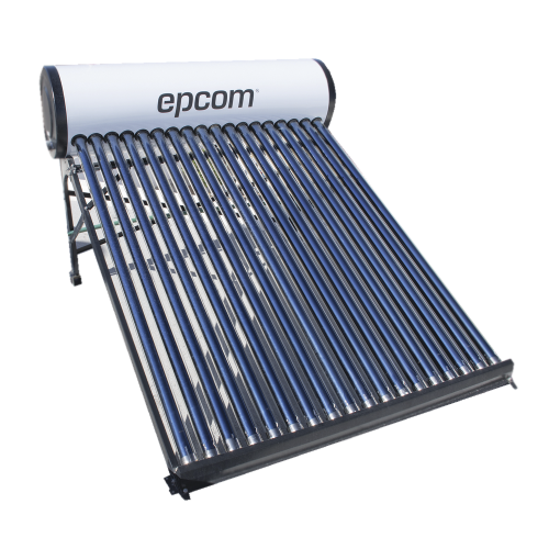 Bóiler Solar de Baja Presión con 18 Tubos de Vacío de 180 L